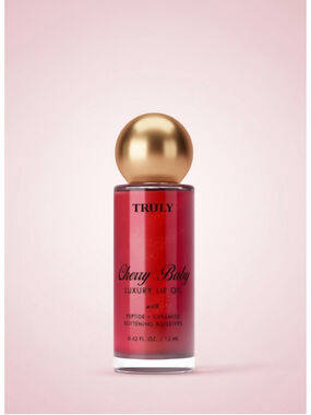 Truly Cherry Baby Luxury Lip Oil Peptide + Ceramide 12ml New